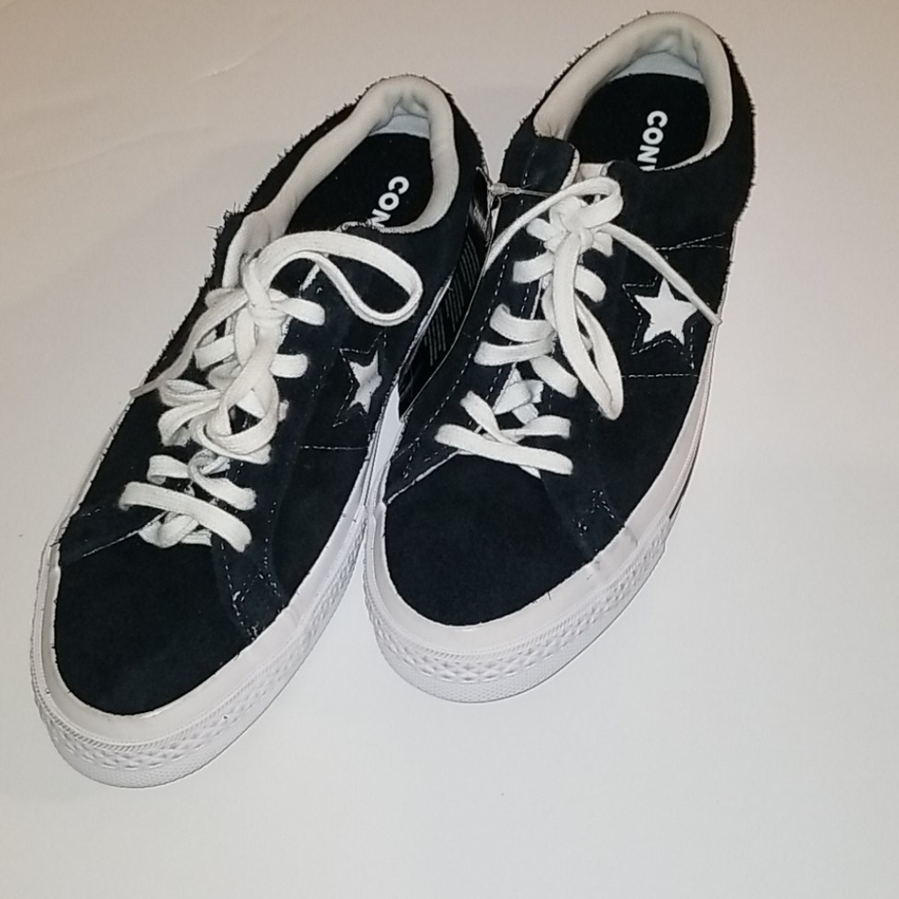 Converse One Star Mules - BLACK